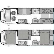 Bessacarr E495 - Family Van!
