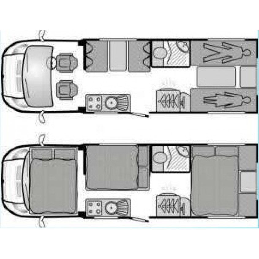 Bessacarr E495 - Family Van!