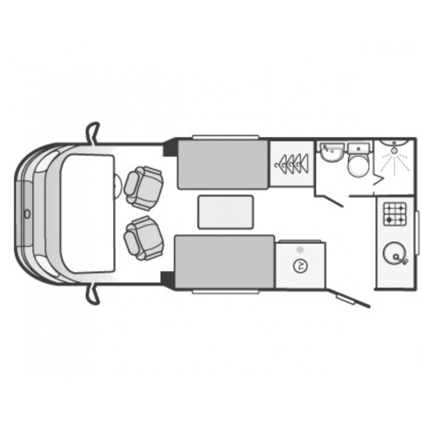 Bessacarr 412 - Lots of Extras Under 6m