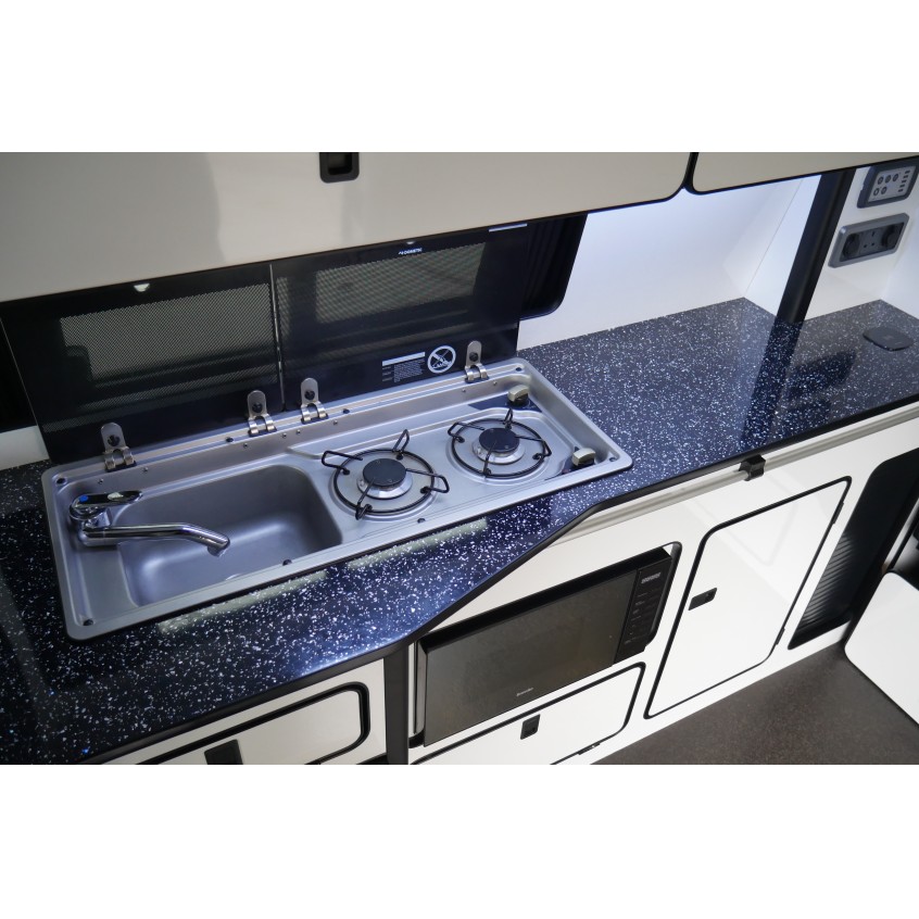 Volkswagen T30 LWB Camper Van - Electric Bed